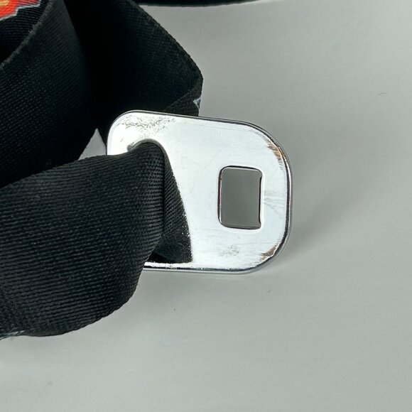 GM Corvette Seatbelt Style Belt Buckle Logo Black Red Adjustable‎ Fashion - Picture 8 of 12